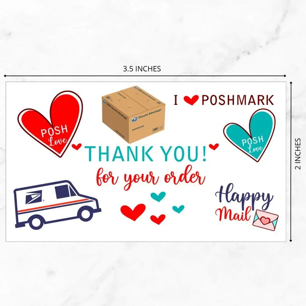 ♥️ 5x25 / 50 Thank You Cards